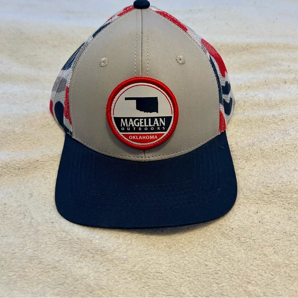 Magellan Outdoors Red, White, and Blue Cap